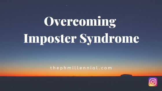 Image of "overcoming imposter syndrome" banner