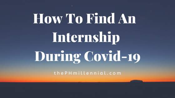 How to Find an internship during covid-19