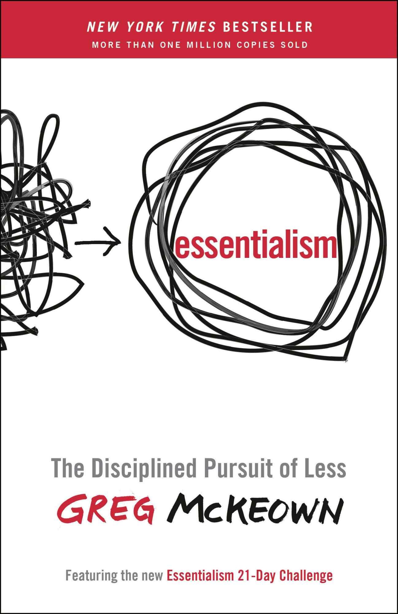 essentialism by greg McKeown